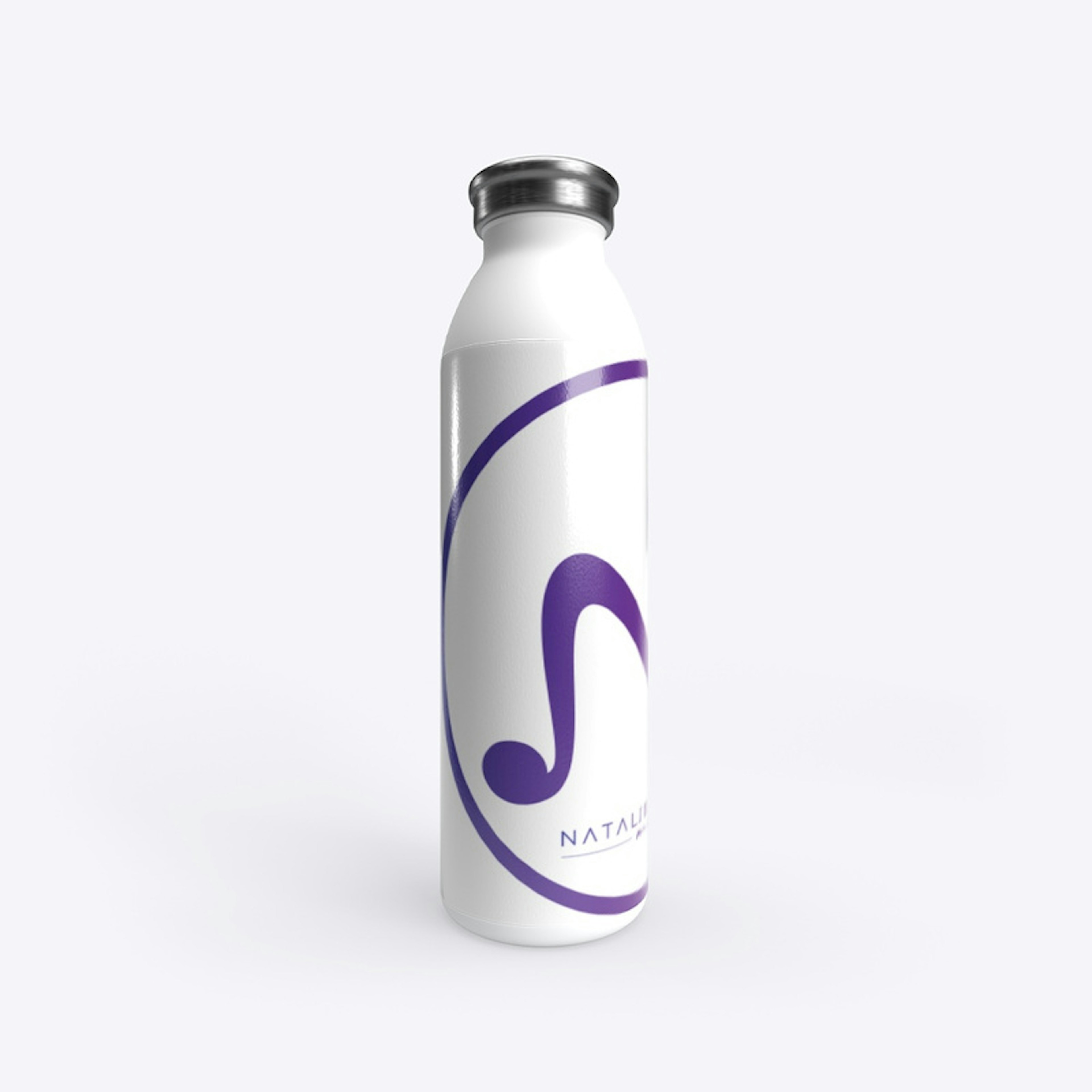 Stainless Steel Water Bottle - NHM Logo 